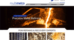 Desktop Screenshot of multimetco.com